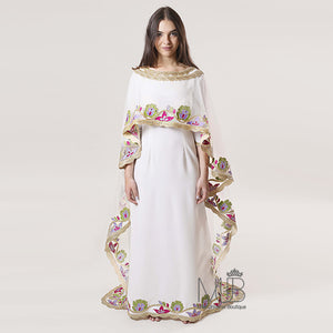 Leen Floral Embroidered Dress