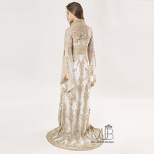 Load image into Gallery viewer, Seleen Golden Drape Kaftan