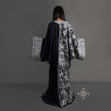 Load image into Gallery viewer, Lina Embroidered Kimono Abaya