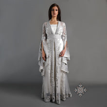 Load image into Gallery viewer, Bayan Simple Silver Kaftan