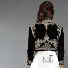 Load image into Gallery viewer, Raya Velvet  Bolero Jacket